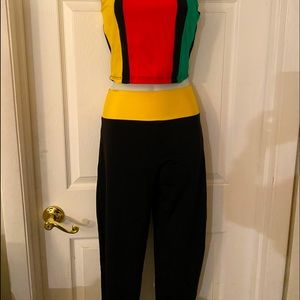 Reggae Athletic Leggings/Tights